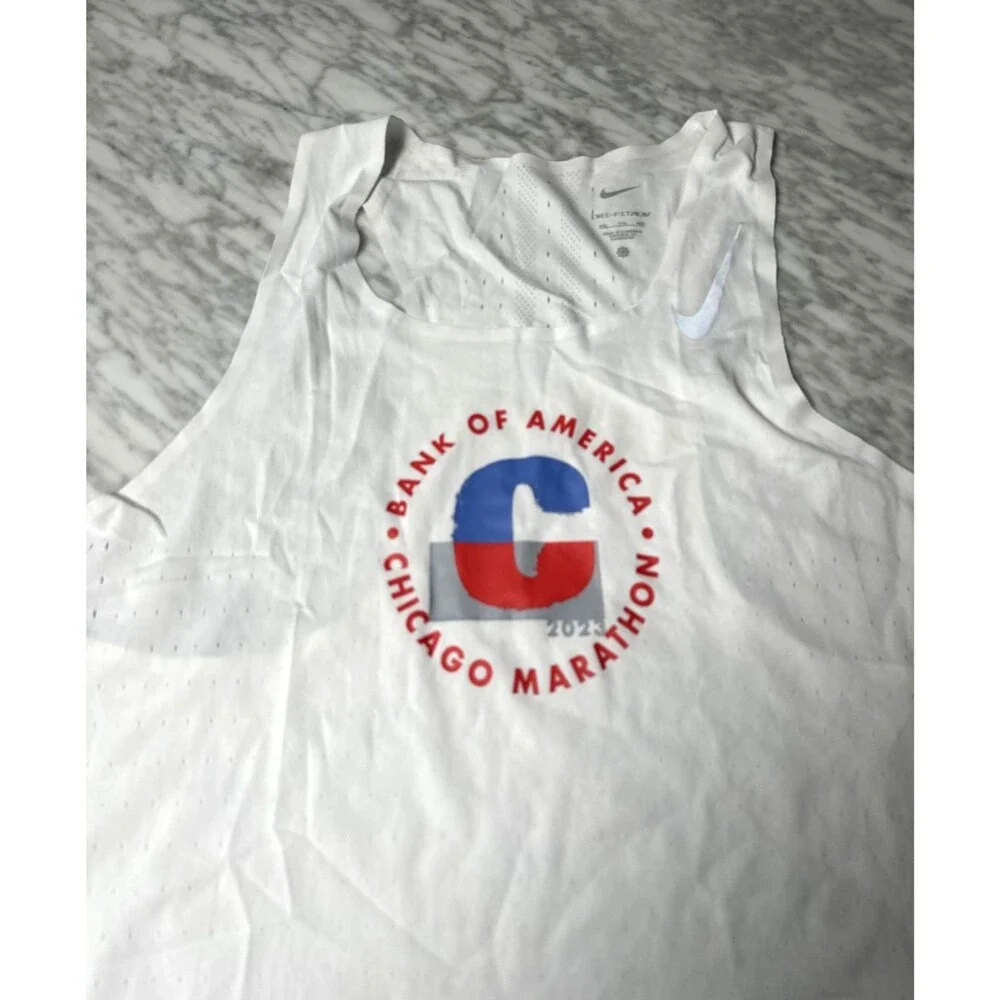 Nike Dri-FIT ADV 2023 BOA Chicago Marathon AeroSwift Singlet Men's XXL FD2692